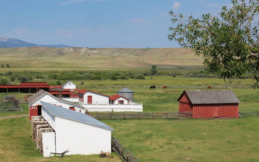 Grant-Kohrs Ranch National Historic Site, Montana, USA